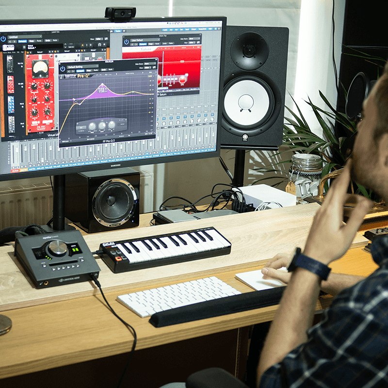 home recording studio mac mini