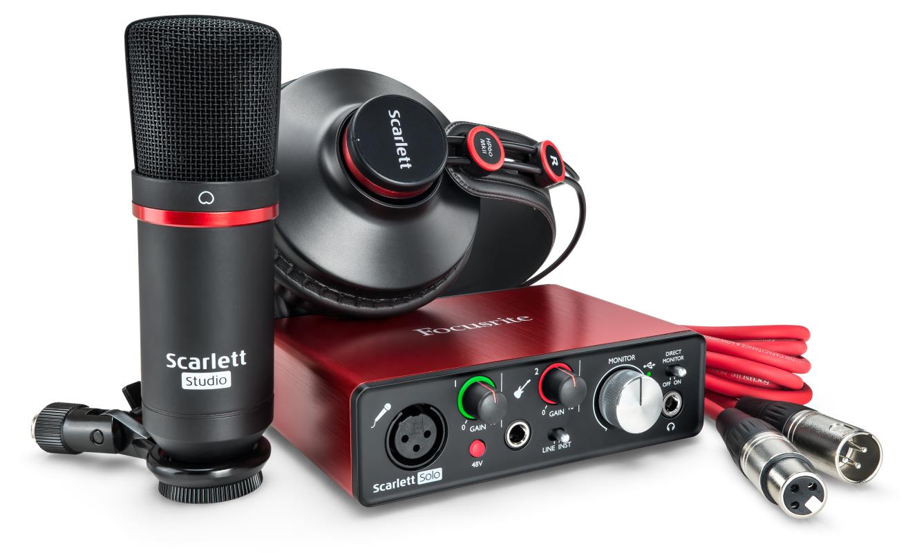 Focusrite Scarlett Solo Studio (2nd gen)