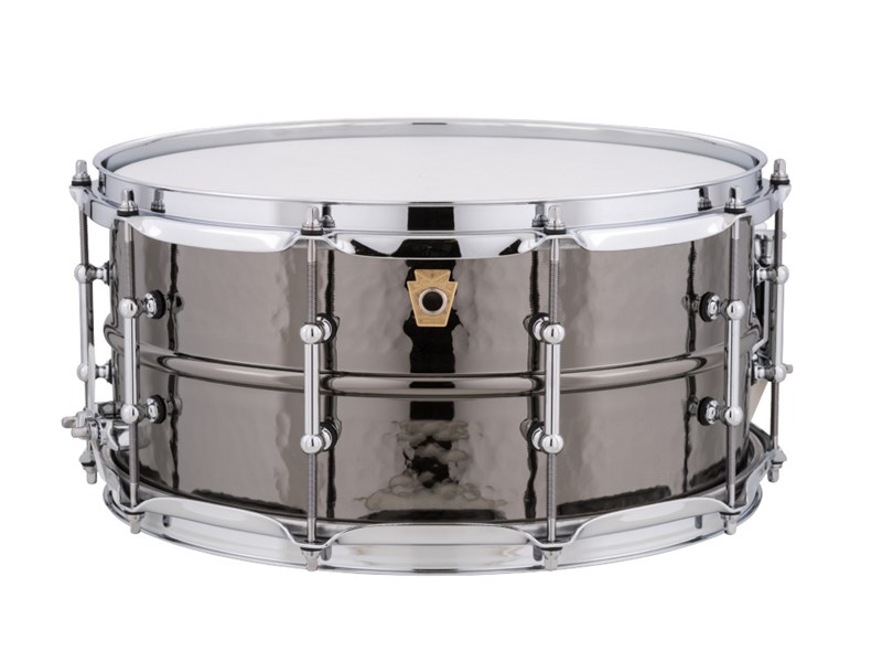 Ludwig Black Beauty 14x6.5 Hammered, Tube Lugs