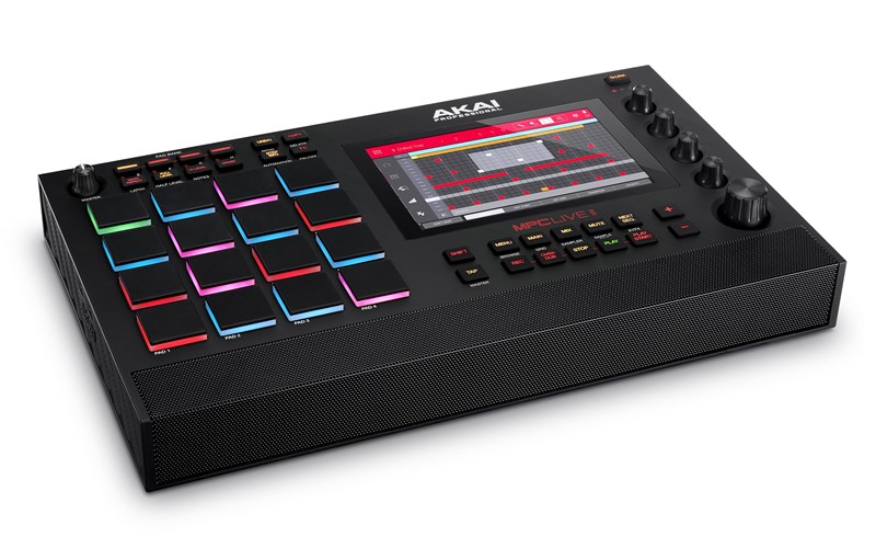 Akai MPC Live II, front slant view