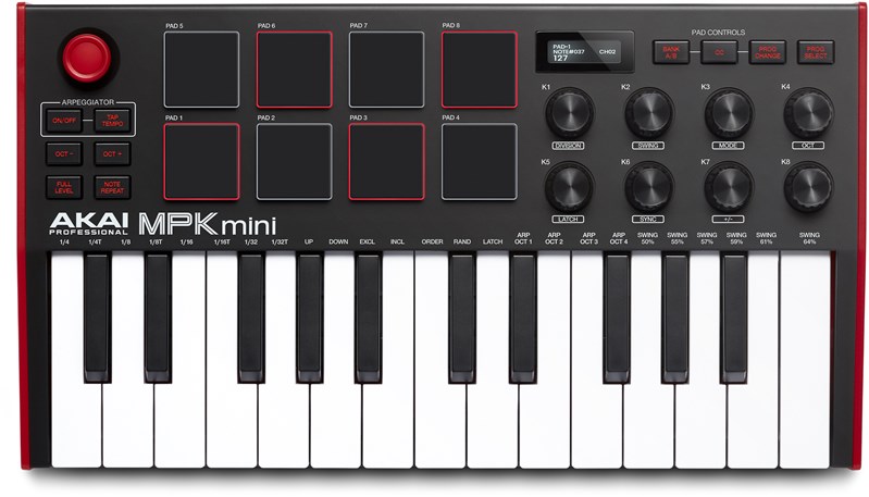 Akai Pro MPK Mini MK III Controller 1