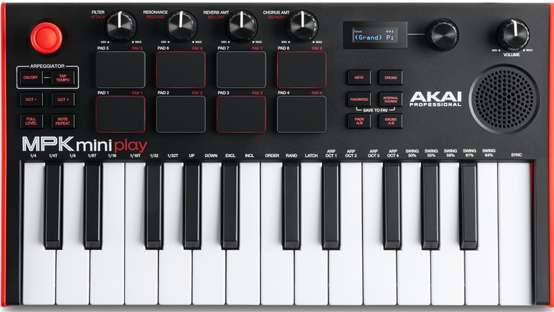 Akai Professional MPK Mini Play MK 3 Top