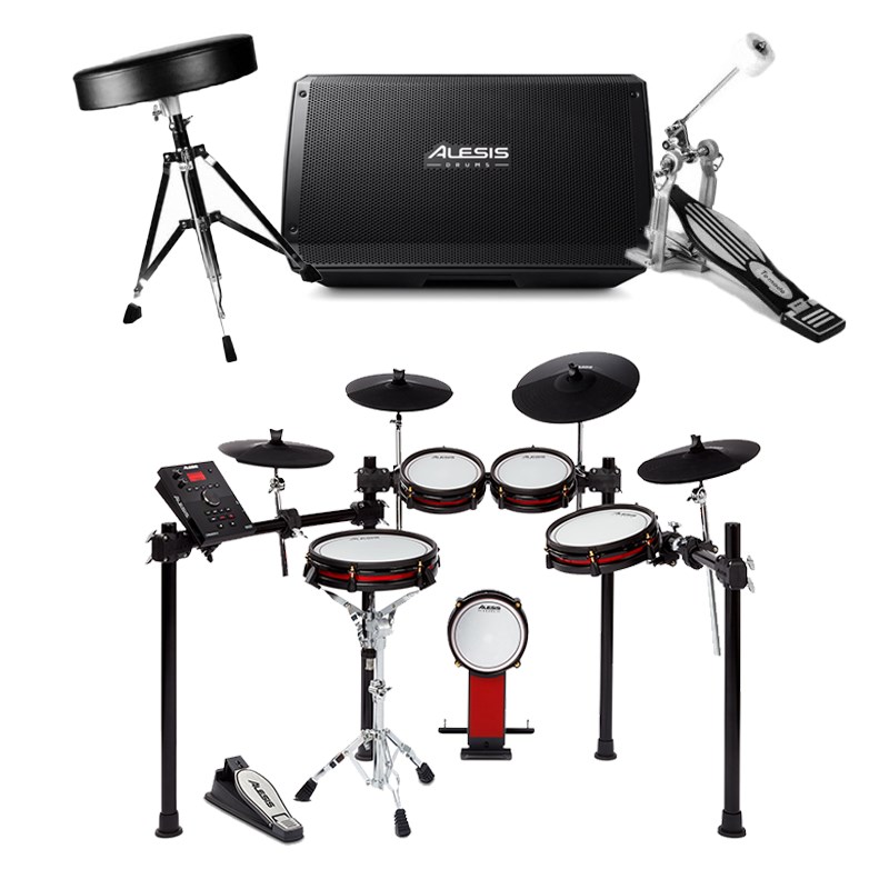 Alesis Crimson II Mesh Kit SE Monitor Bundle