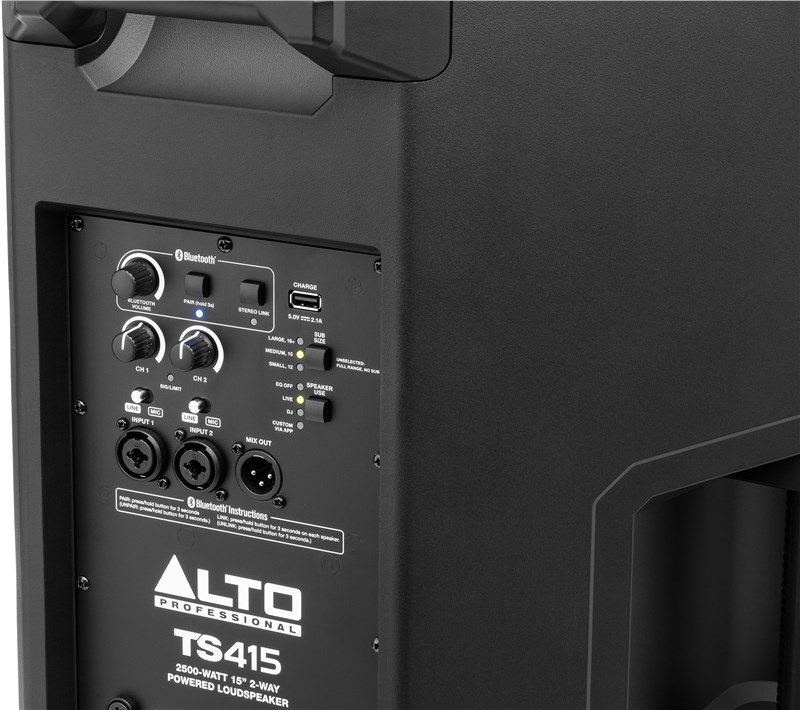 Alto Professional Truesonic TS412 PA Back