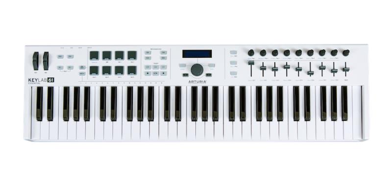 Arturia Keylab Essential 61 - Front View