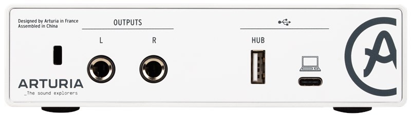 Arturia MiniFuse-1-White-back