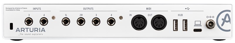 Arturia MiniFuse-4-White-back