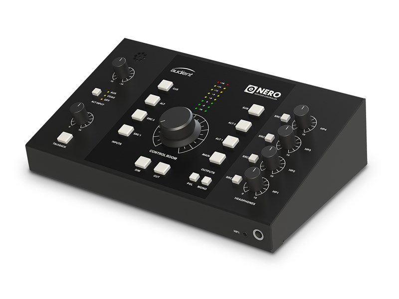 Audient Nero Monitor Controller,right side view