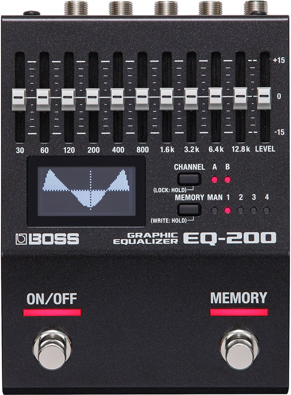 Boss EQ-200 Graphic Equaliser Pedal 1