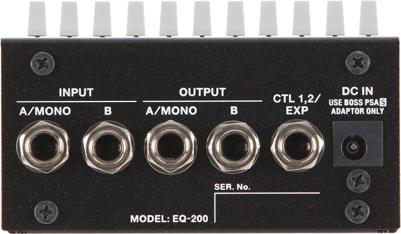 Boss EQ-200 Graphic Equaliser Pedal 3