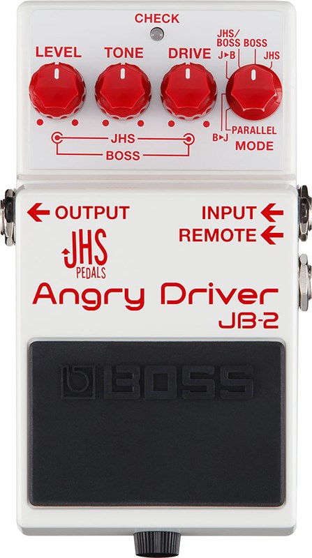 Boss JB-2 Angry Driver Overdrive Pedal Main