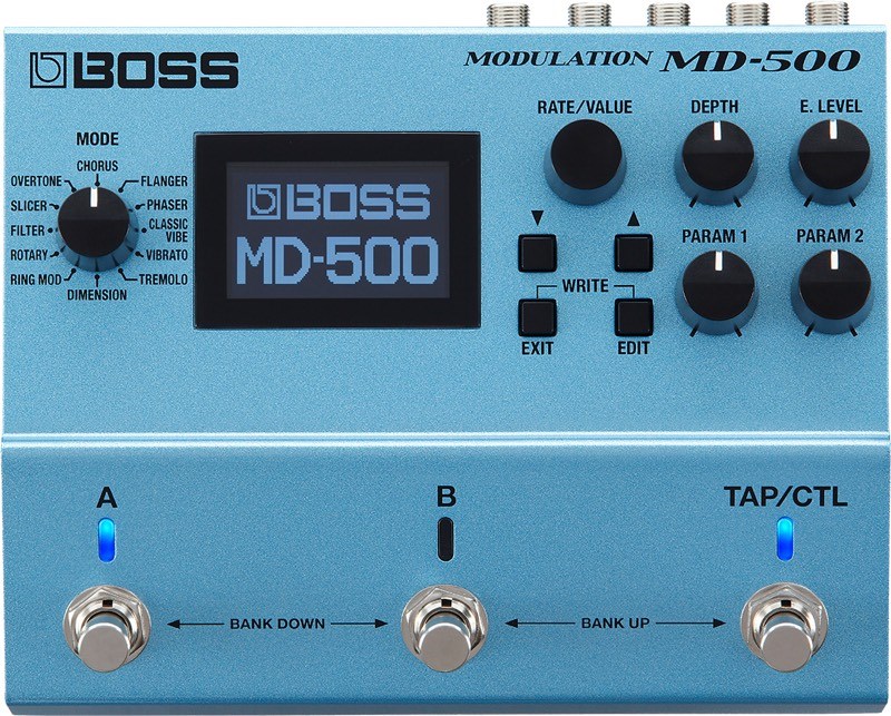 Boss MD-500 Modulation Effects Front