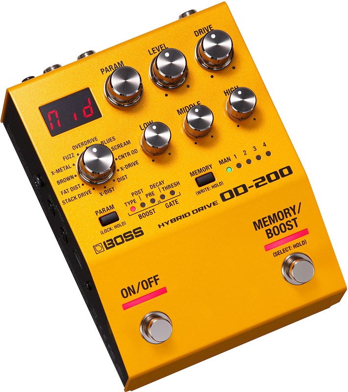 Boss OD-200 Hybrid Drive Pedal 2