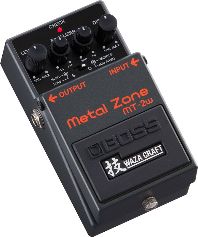 Boss Waza Craft MT-2W Metal Zone Angle