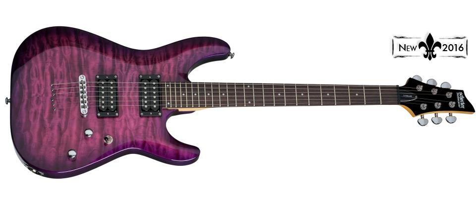 schectec c-6 plus electric magenta