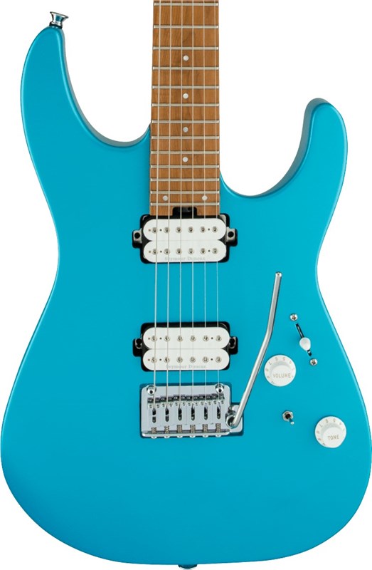 Charvel DK24 2PT HH, Matte Blue Frost