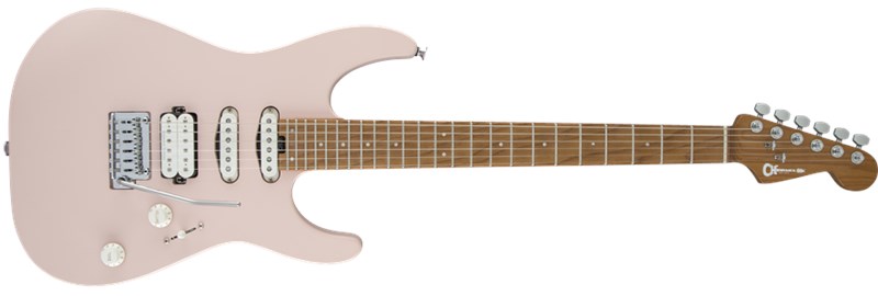 Charvel DK24 2PT Satin Shell Pink