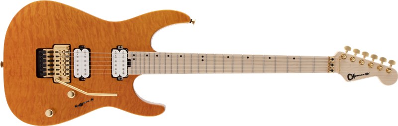 Charvel Pro-Mod DK24 HH FR M Mahogany, Quilt Maple