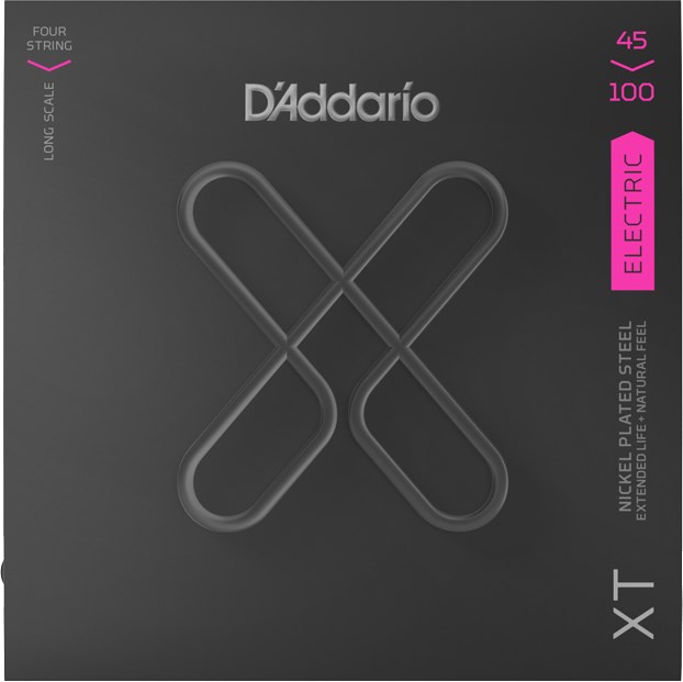 D'Addario XT Nickel Plated Steel Bass Reg Light 1