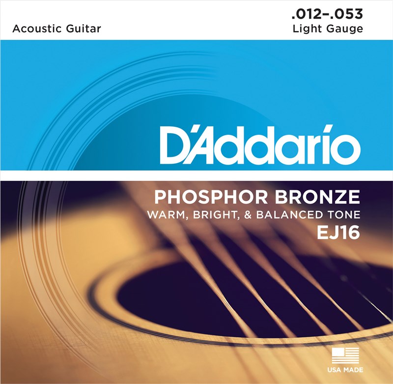 D'Addario EJ16 Phosphor Bronze Bulk Pack