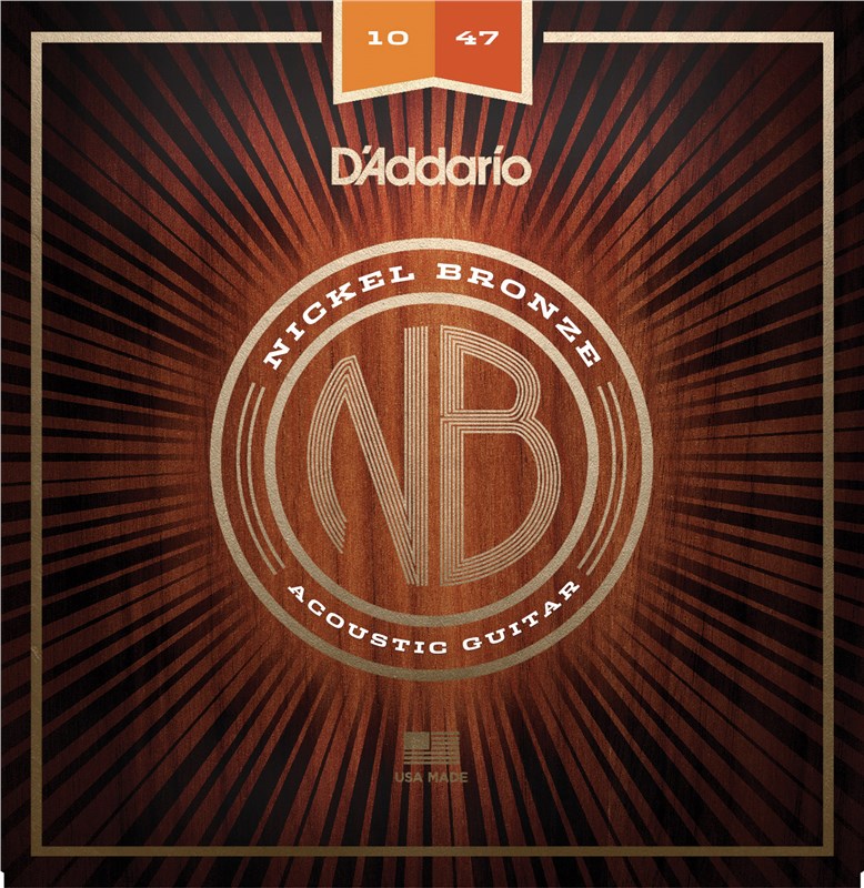 D'Addario NB1047 Nickel Bronze Acoustic
