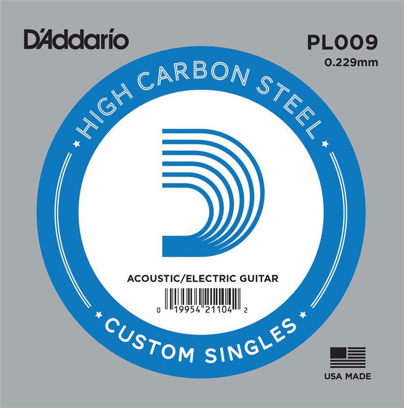 D'Addario PL Plain Steel Single String