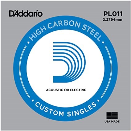 D'Addario PL Plain Steel Single String