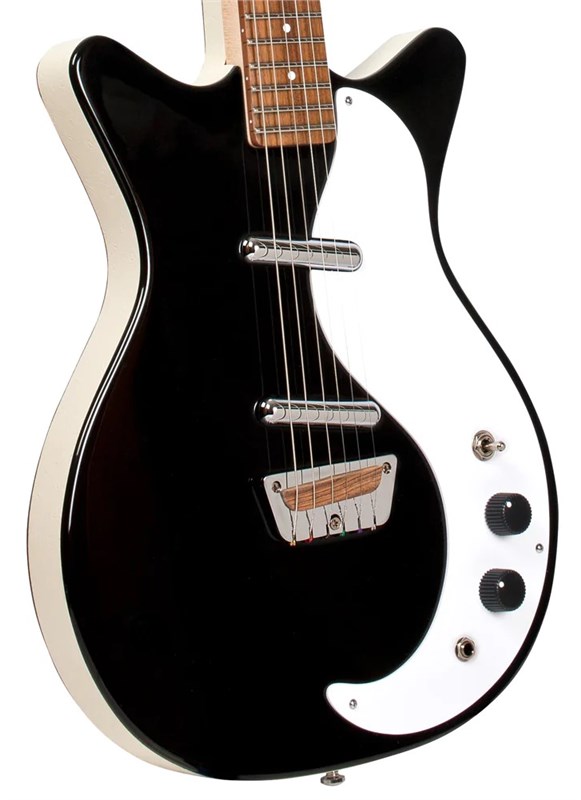 Danelectro The Stock 59 Double Cutaway, Black | GAK