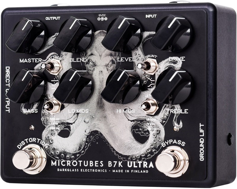 Darkglass Microtubes B7K Ultra LTD Kraken Edition Analog Bass Preamp Pedal