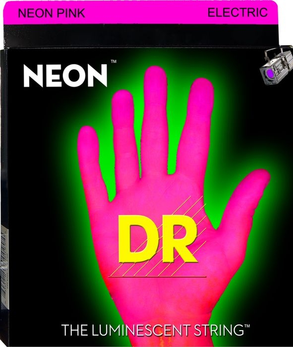 DR Strings NPE 9 Neon Series Electric Pink 9 42