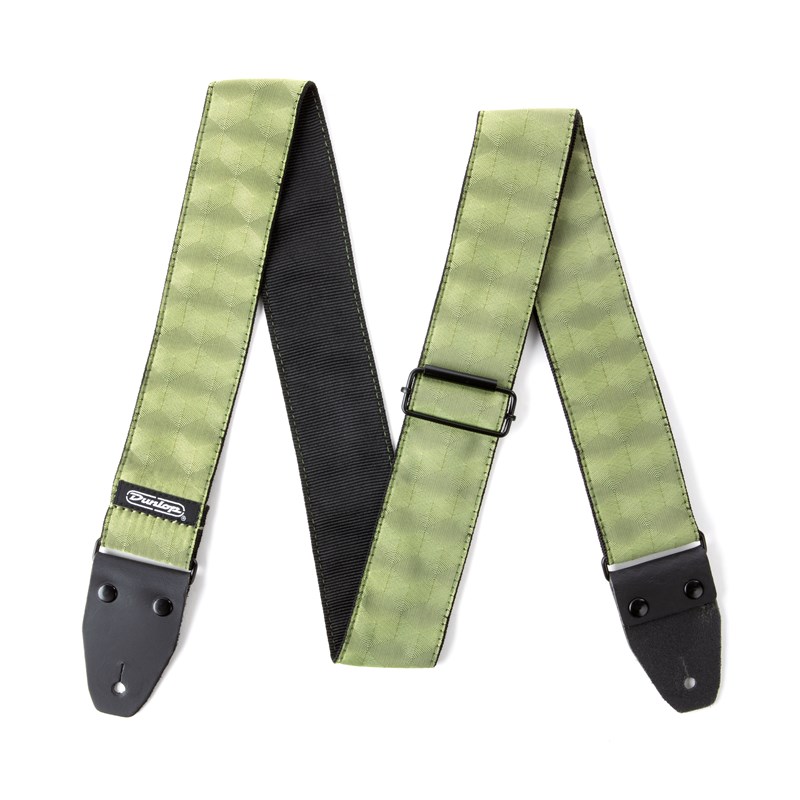 Dunlop Strap - Jaquard Hexagon Echo Olive