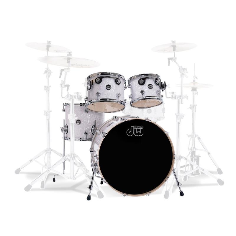 DW White Marine Pearl, no cymbals