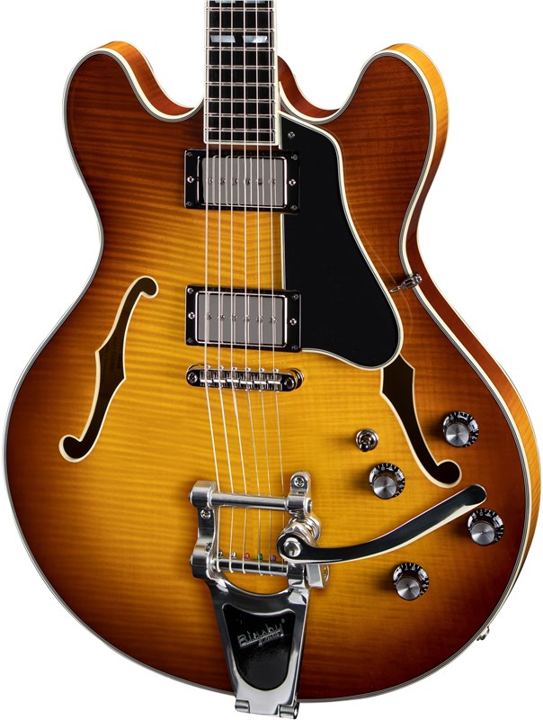 Eastman T486B Center Block Thinline, Goldburst