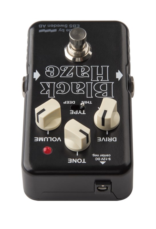 EBS Black Haze Distortion, top view