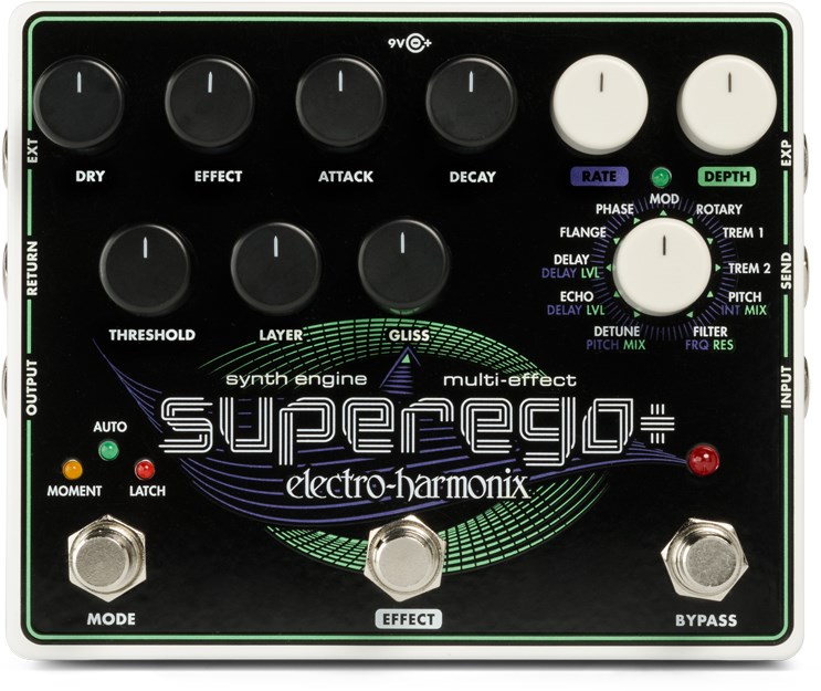 Electro-Harmonix Superego Plus Pedal Main