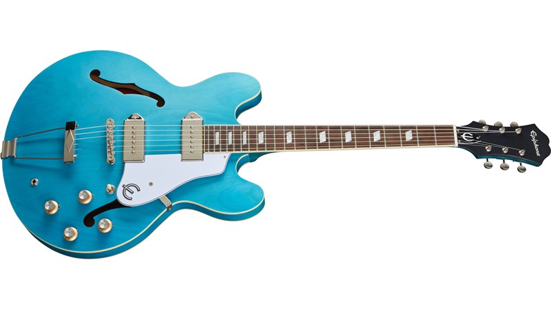 Epiphone Casino Worn Worn Blue Denim