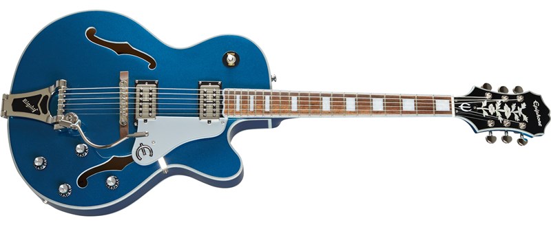 Epiphone Emperor Swingster, Delta Blue Metallic