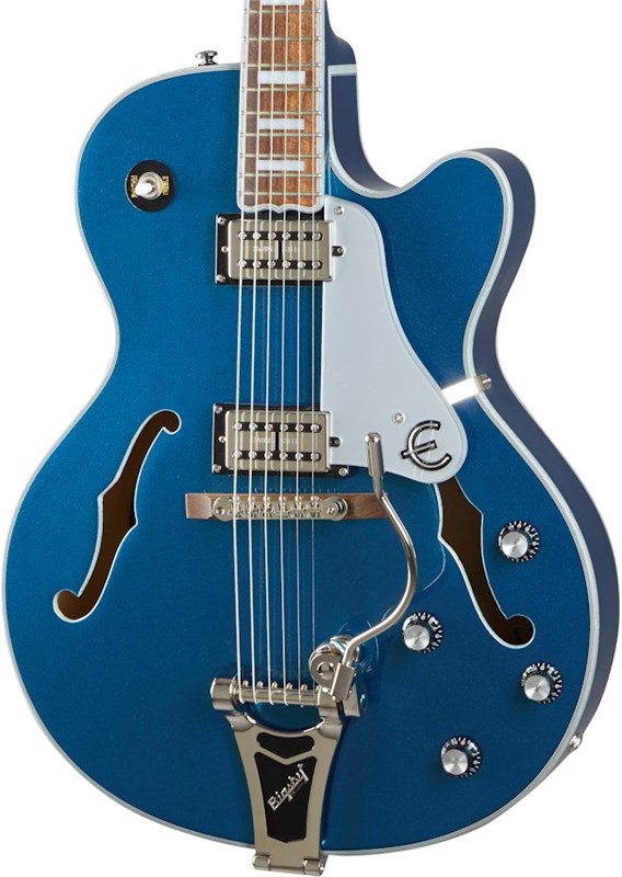 Epiphone Emperor Swingster, Delta Blue Metallic