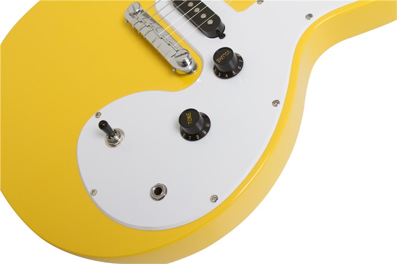 Epiphone Les Paul SL Sunset Yellow controls