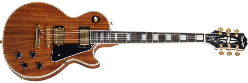 Epiphone Les Paul Custom Koa Natural