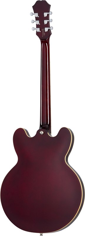 Epiphone Noel Gallagher Riviera Wine Red Back