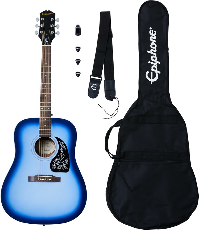 Epiphone Starling Acoustic Pack Blue Set