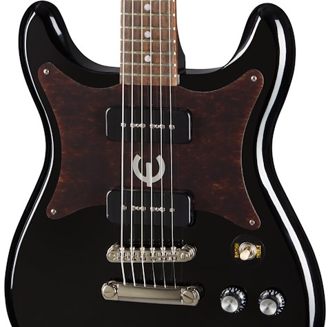 Epiphone Wilshere P90, Ebony-Hardware