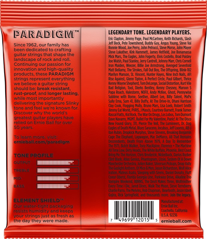 Ernie Ball 2015 Paradigm 2