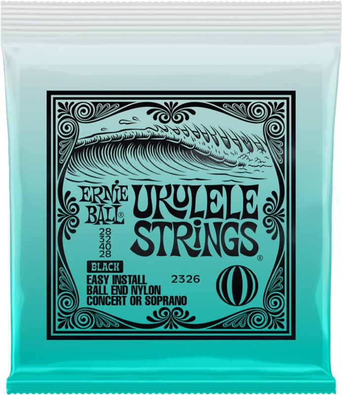 Ernie Ball 2326 Ukulele Ball End Black