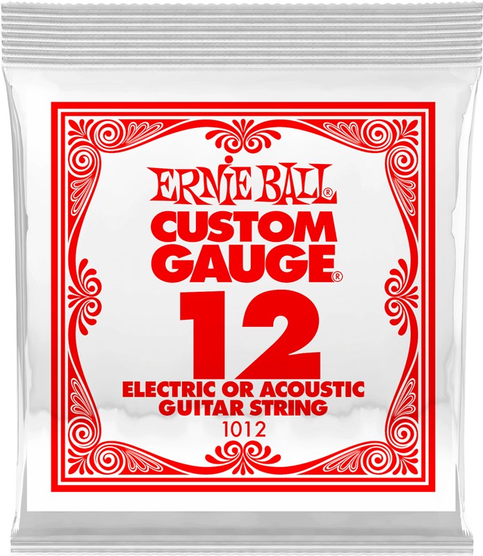 Ernie Ball 1012 Plain Steel Electric Single String