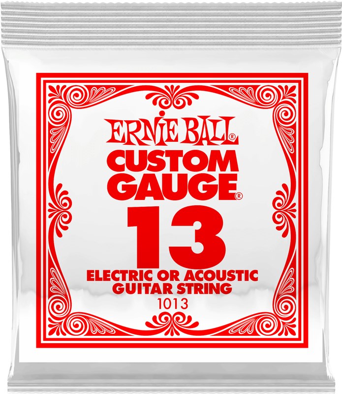 Ernie Ball 1013 Plain Steel Electric Single String