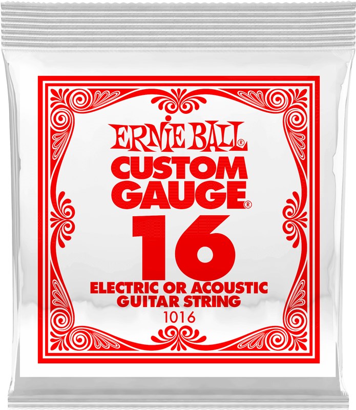 Ernie Ball 1016 Plain Steel Electric Single String