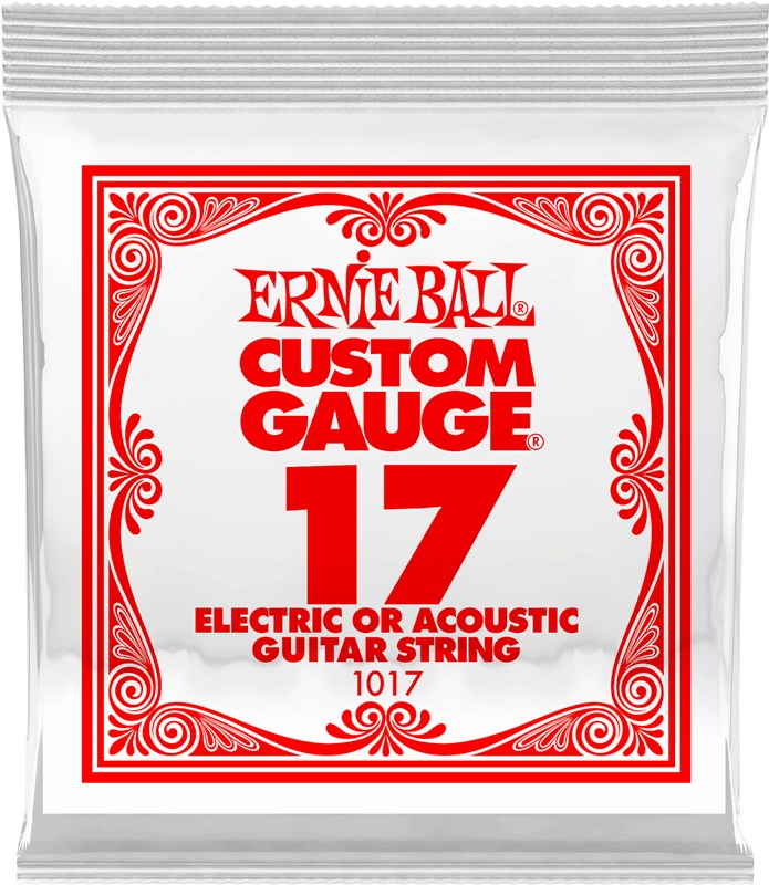 Ernie Ball 1017 Plain Steel Electric Single String