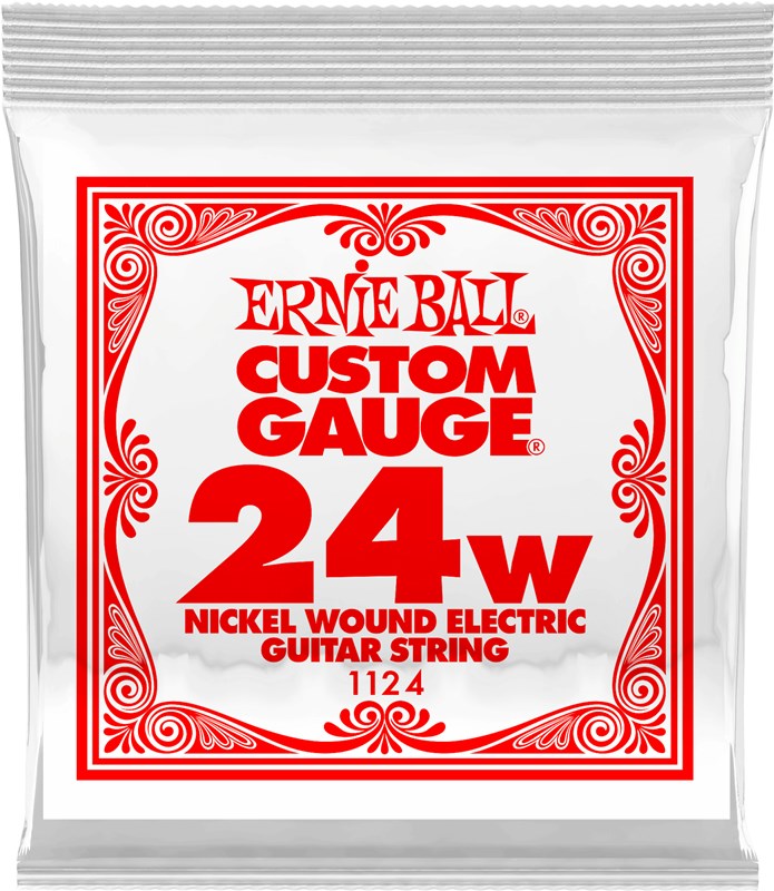 Ernie Ball 1124 Nickel Wound Single String